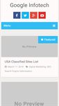 Mobile Screenshot of googleinfotech.com